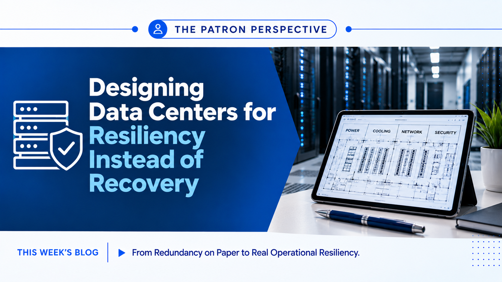 Resiliency Is Designed Before the Failure